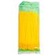 Set 100 coliere plastic 200x3.6mm, galbene, 300014Y Damesa