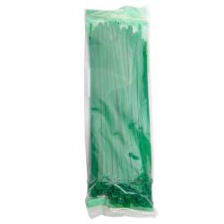 Set 100 coliere plastic 300x4.8mm, verzi, 300026V Damesa