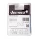 Set 4 carlige tip S, fi5, galvanizate, pentru cablu fi5.5, B9528644 damesa