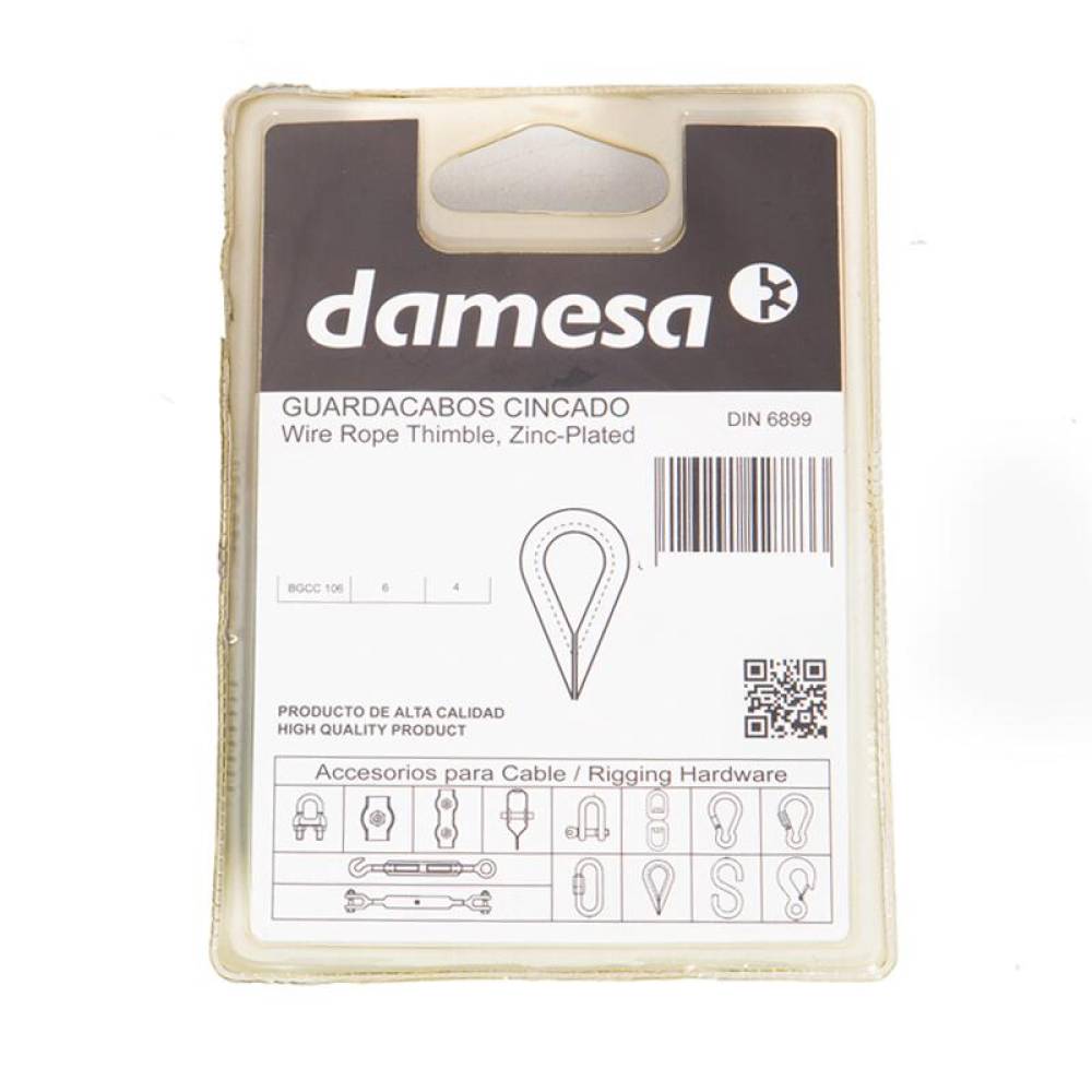 Set 4 bucati, degetar pentru cablu fi6, DIN 6899, B9520482 damesa,