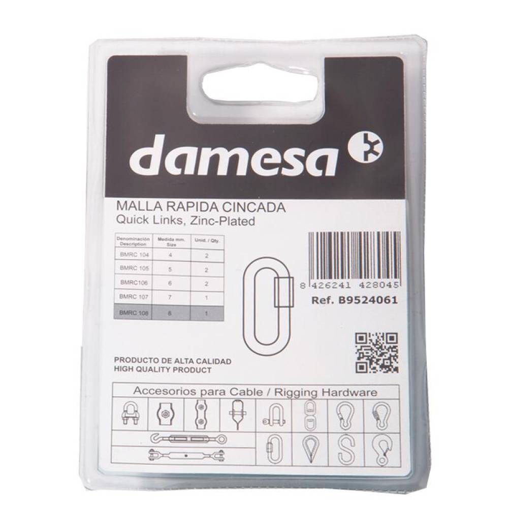 Carabina Quick Link fi8, 1 bucata, BMRC 108, B9524061 damesa