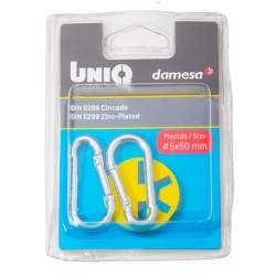 Set 2 carabine simple DIN 5299, fi5x50mm, B9523915 damesa