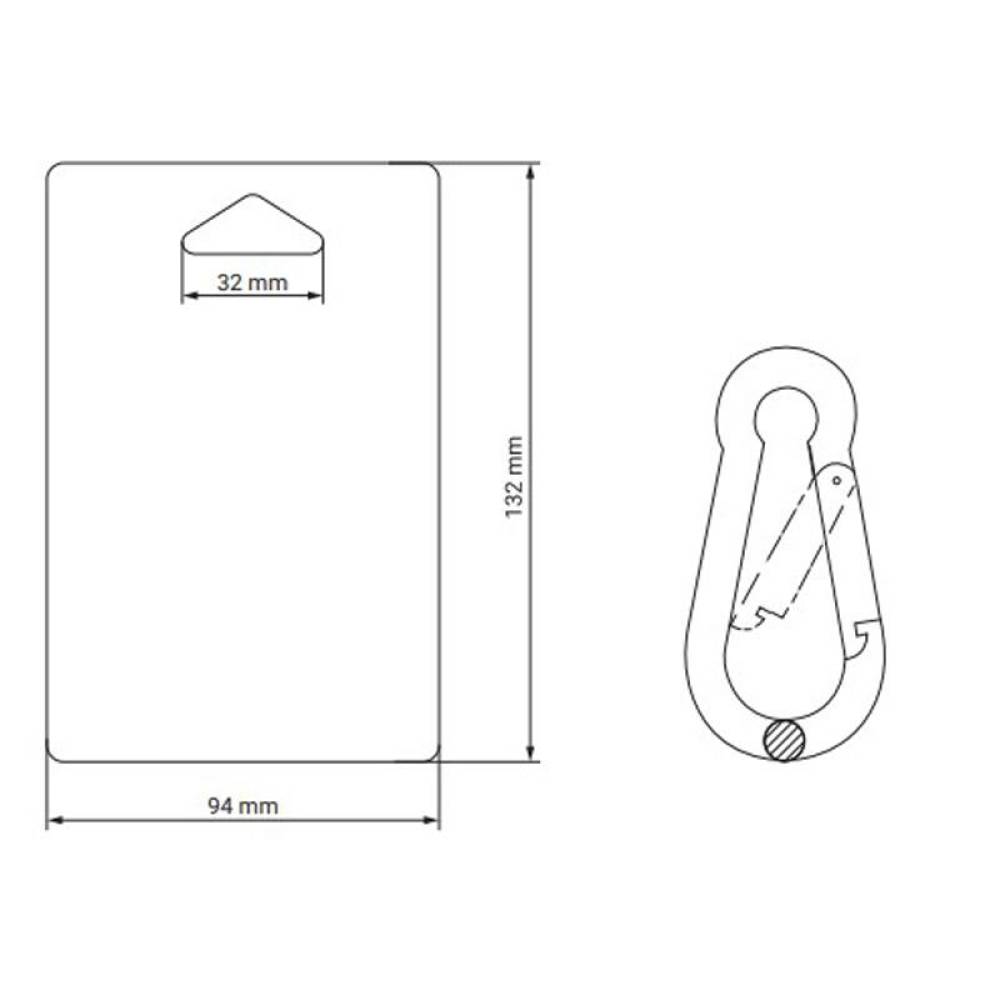 Carabina simpla DIN 5299, fi7x70mm, B9523931 damesa