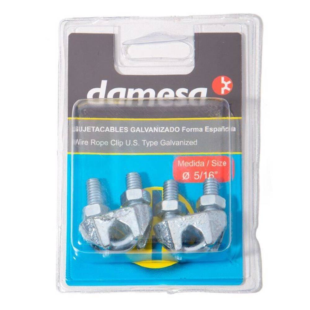 Set 2 bucati, brida galvanizata U.S. TYPE fi5/16″, fi8mm, B9526032 Damesa Set 2 bucati, brida galvanizata U.S. TYPE fi5/16″, fi8mm, B9526032 Damesa
