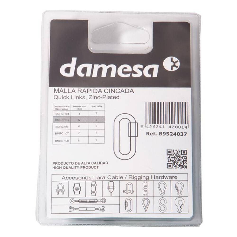 Set 2 carabine Quick Link fi5, BMRC 105, B9524037 Damesa