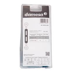 Set 2 intinzatoare cablu ochi - carlig,  M5, max 60 kg, B9521100 damesa