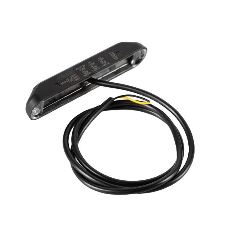 Lampa semnalizare cu pozitie, 132x28mm, 6 LED-uri, 12-24V, FT-331 Fristom