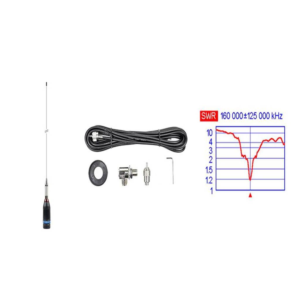Antena statie 200cm PNI, CB 1200W, 26-28MHZ, ML200