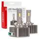 Set 2 becuri LED, D3S, 6500k, 9-16V, 70W, 8600lm, 360 grade, Canbus, XD Series 03312 Amio