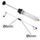 Pompa aspirare sau umplere, extractor fluide, ulei, lichid de frana, 200ml, 03156 Amio