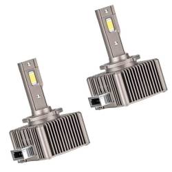 Set 2 becuri LED, D8S, 6500k, 9-16V, 70W, 8600lm, 360 grade, Canbus, XD Series  Amio 03315