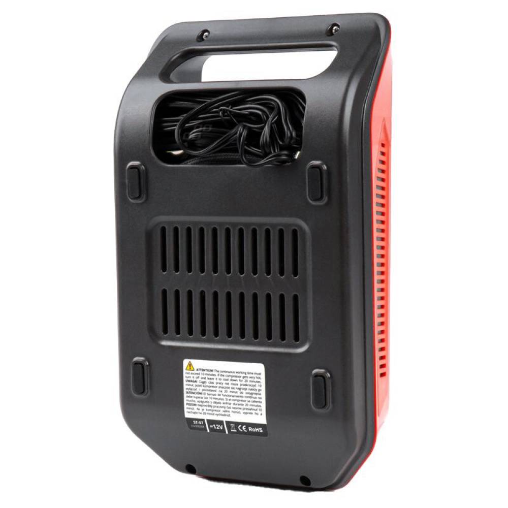 Compresor aer 12V, 10 bar, 25l pe minut, 120W, digital, cu lanterna, 03268 Amio Compresor aer 12V, 10 bar, 25l pe minut, 120W, digital, cu lanterna, 03268 Amio