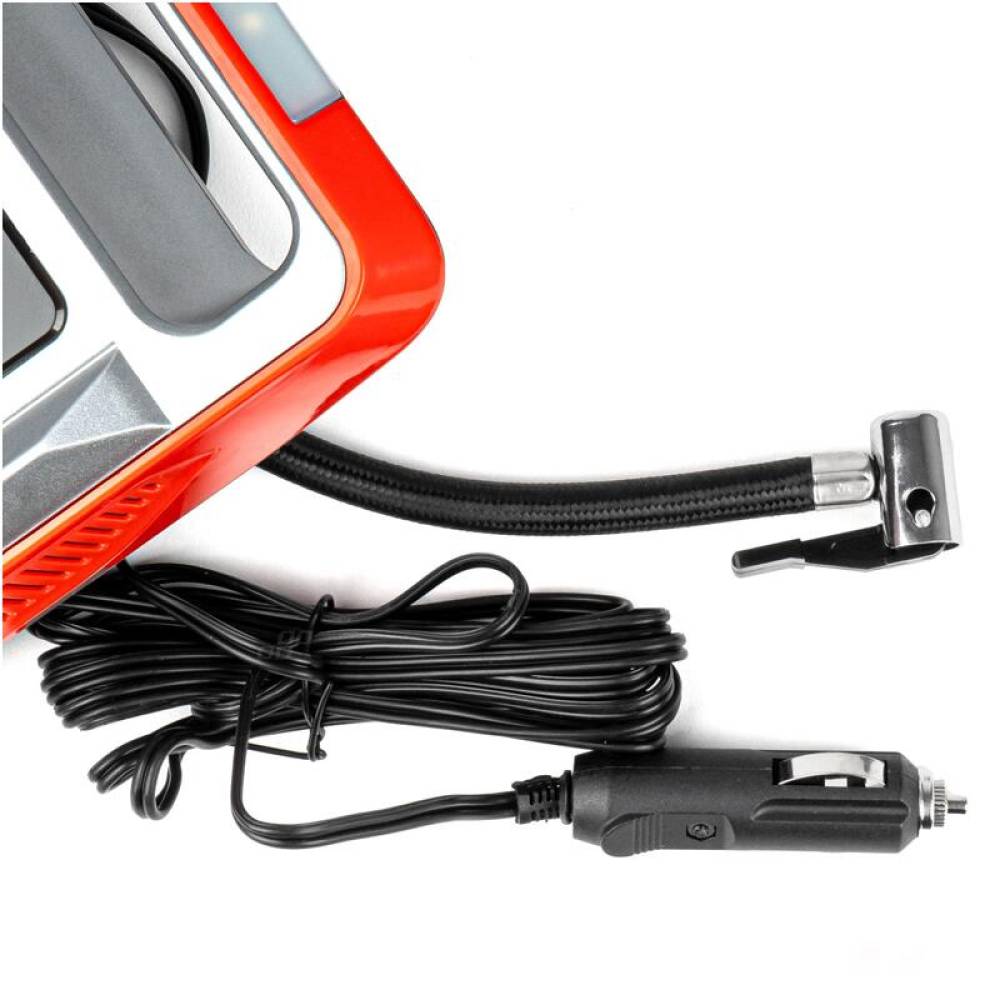 Compresor aer 12V, 10 bar, 25l pe minut, 120W, digital, cu lanterna, 03268 Amio Compresor aer 12V, 10 bar, 25l pe minut, 120W, digital, cu lanterna, 03268 Amio