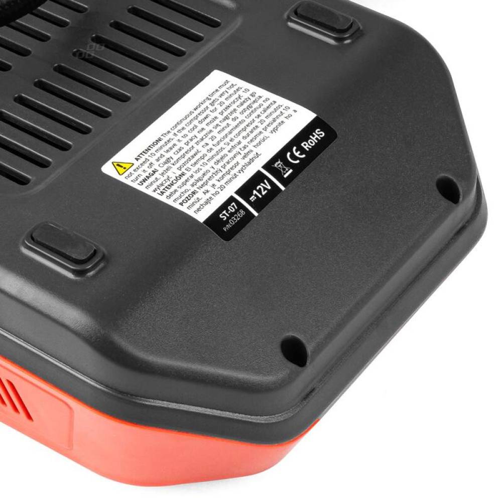 Compresor aer 12V, 10 bar, 25l pe minut, 120W, digital, cu lanterna, 03268 Amio Compresor aer 12V, 10 bar, 25l pe minut, 120W, digital, cu lanterna, 03268 Amio