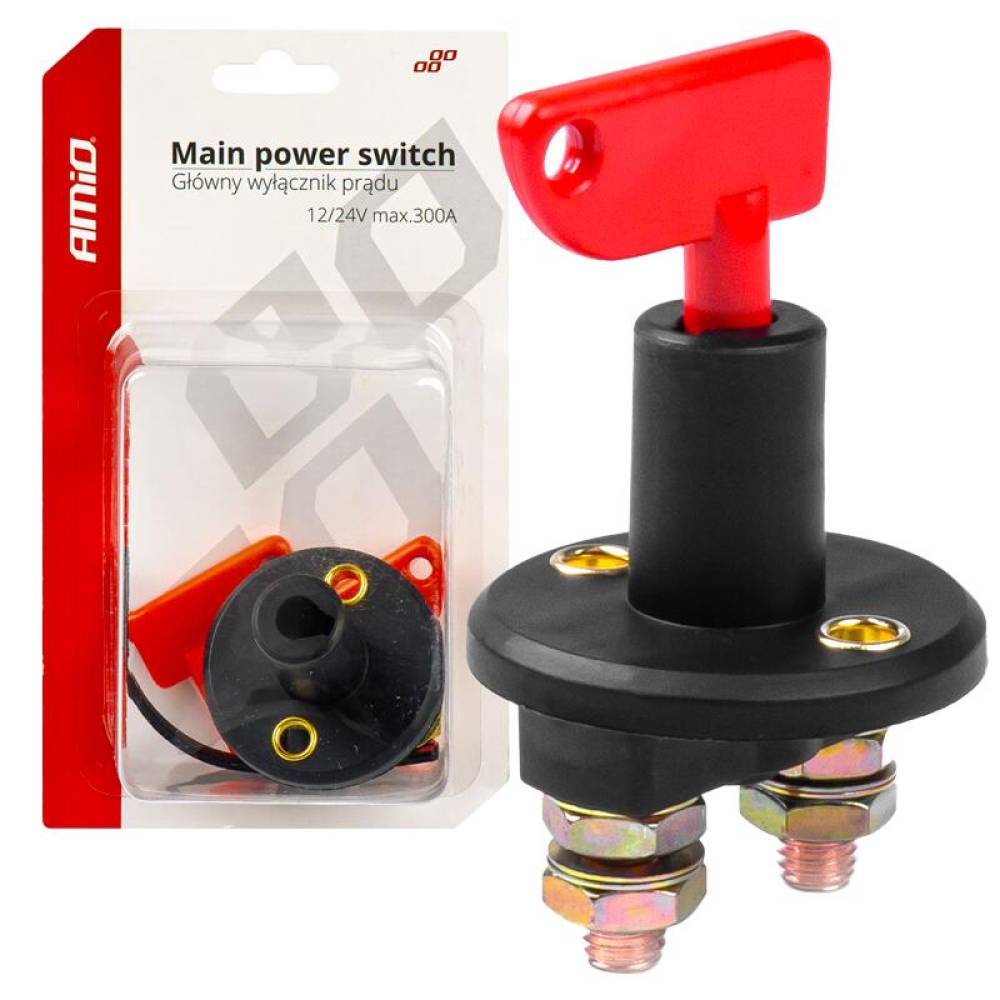 Contact general heblu 12/24V, 150/300A, fi8, 2chei, 03023 Amio