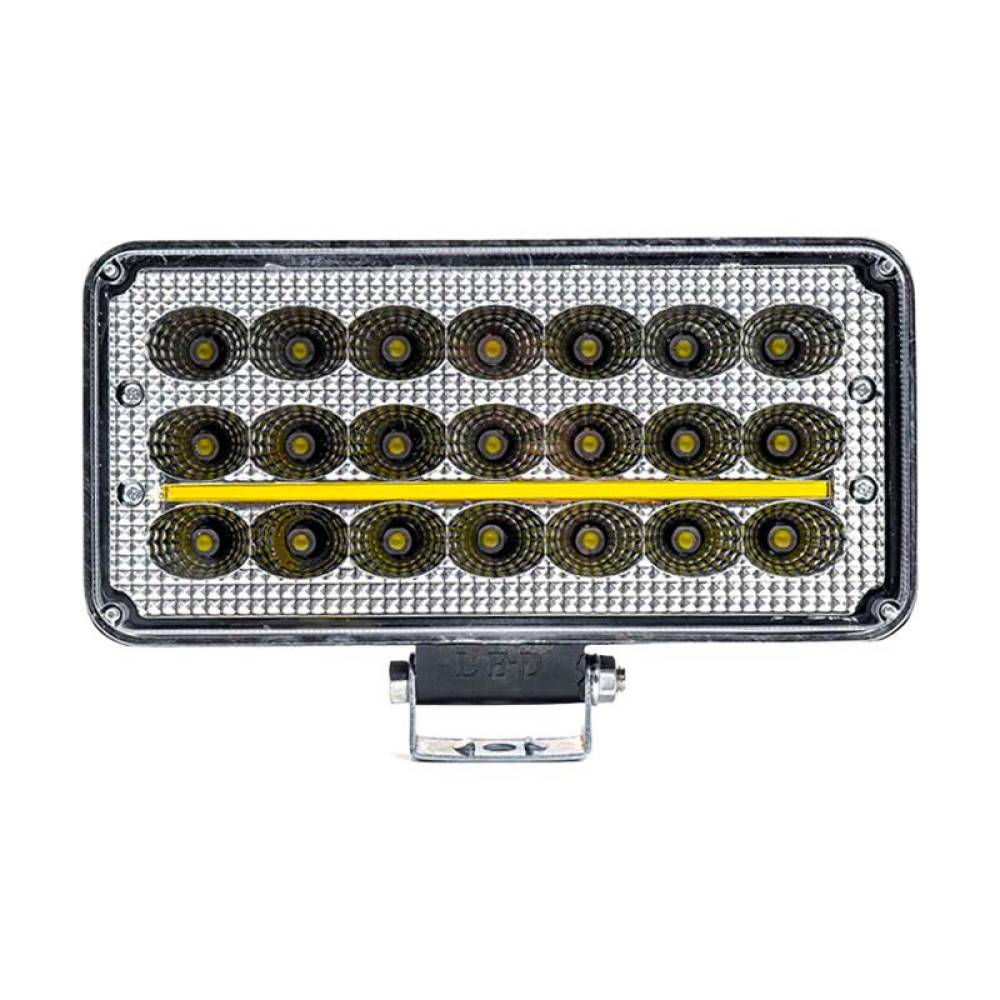 Proiector lucru 225x110,cu DRL pozitie galbena, 27LED, 9-36V, 81W, 8100lm, Flood, 03254 Amio