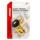 Borna acumulator cu decuplare rapida, 300A, pentru minus, neagra, AMIO 03021