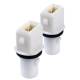 Mufa soclu bec pozitie T10 (w5w) cu 2 pini, pentru conector JPT, 2 pini, set 2 bucati, 03047 AMIO Mufa soclu bec pozitie T10 (w5w) cu 2 pini, pentru conector JPT, 2 pini, set 2 bucati, 03047 AMIO