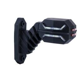 Lampa gabarit cu brat oblic 45°, 135mm, 16LED-uri, 3 functii, dreapta, Dragon, Hor134, LD3064 Horpol