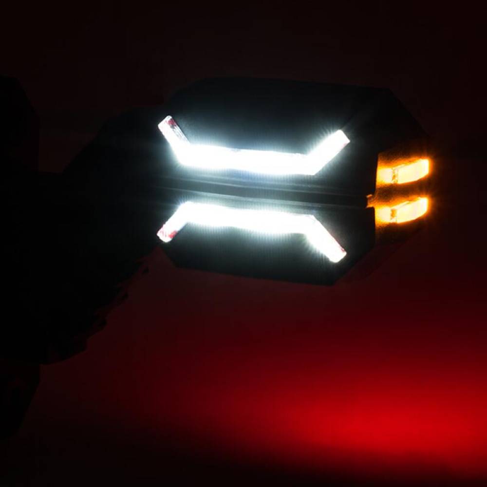 Lampa gabarit cu brat oblic 45°, 135mm, 16LED-uri, 3 functii, dreapta, Dragon, Hor134, LD3064 Horpol