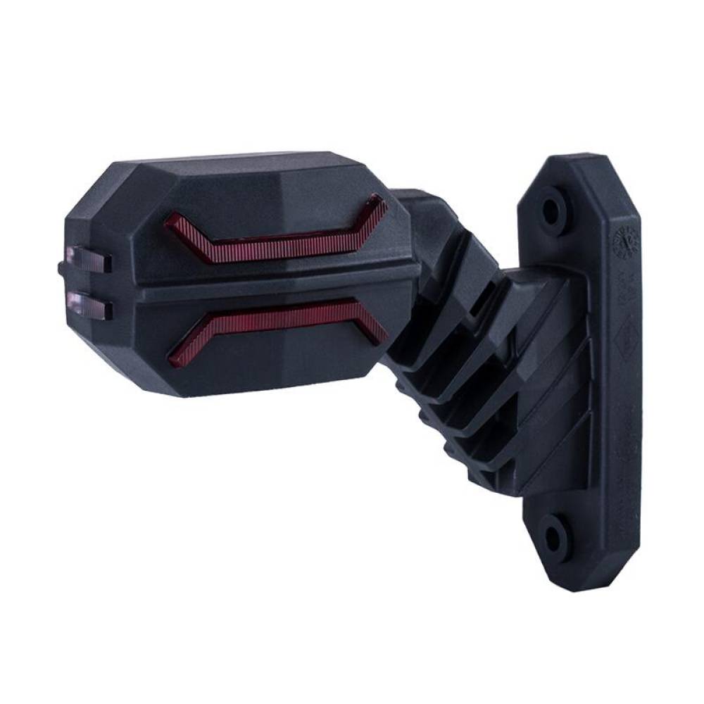 Lampa gabarit cu brat oblic 45°, 135mm, 16LED-uri, 3 functii, dreapta, Dragon, Hor134, LD3064 Horpol