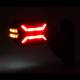 Lampa gabarit cu brat oblic 45°, 135mm, 16LED-uri, 3 functii, dreapta, Dragon, Hor134, LD3064 Horpol