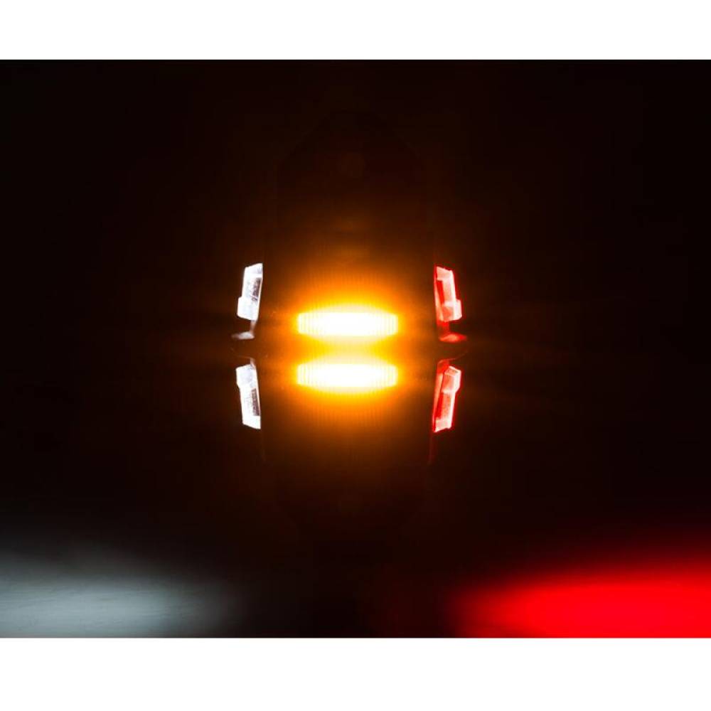 Lampa gabarit cu brat oblic 45°, 135mm, 16LED-uri, 3 functii, dreapta, Dragon, Hor134, LD3064 Horpol