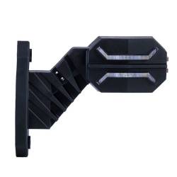 Lampa gabarit cu brat oblic 45°, 135mm, 16LED-uri, 3 functii, dreapta, Dragon, Hor134, LD3064 Horpol