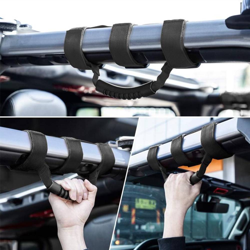 Maner prindere pe rollbar, cu curele, compatibil JEEP, CRG011