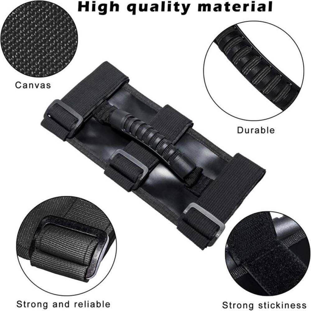 Maner prindere pe rollbar, cu curele, compatibil JEEP, CRG011