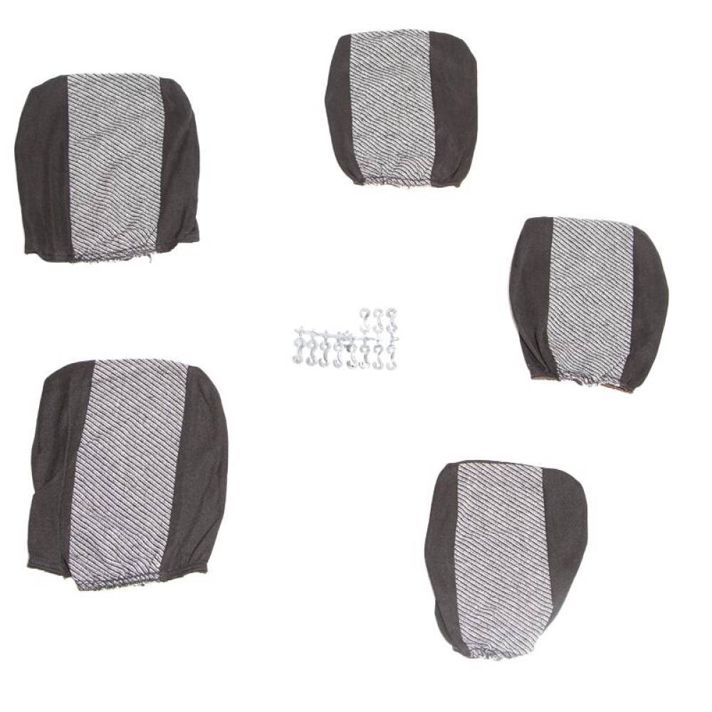 Set huse auto, stofa, Dacia Logan, 5 locuri, 2 cu 3, negru cu dungi rosii, Dealiz Set huse auto, stofa, Dacia Logan, 5 locuri, 2 cu 3, negru cu dungi rosii, Dealiz