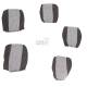 Set huse auto, stofa, Dacia Logan, 5 locuri, 2 cu 3, negru cu dungi rosii, Dealiz Set huse auto, stofa, Dacia Logan, 5 locuri, 2 cu 3, negru cu dungi rosii, Dealiz