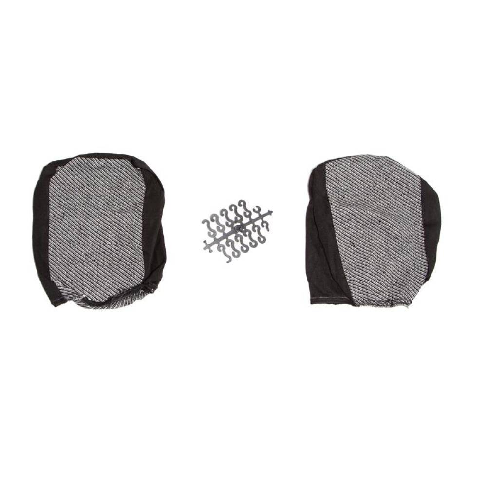 Set huse auto, 2 locuri, stofa, negru cu albastru, DLZ12, Dealiz Set huse auto, 2 locuri, stofa, negru cu albastru, DLZ12, Dealiz