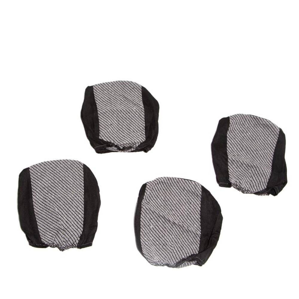 Set huse auto stofa, universale, negru, alb cu rosu DLZ54 Dealiz Set huse auto stofa, universale, negru, alb cu rosu DLZ54 Dealiz