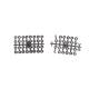 Set huse auto stofa, universale, negru, alb cu albastru, Dealiz