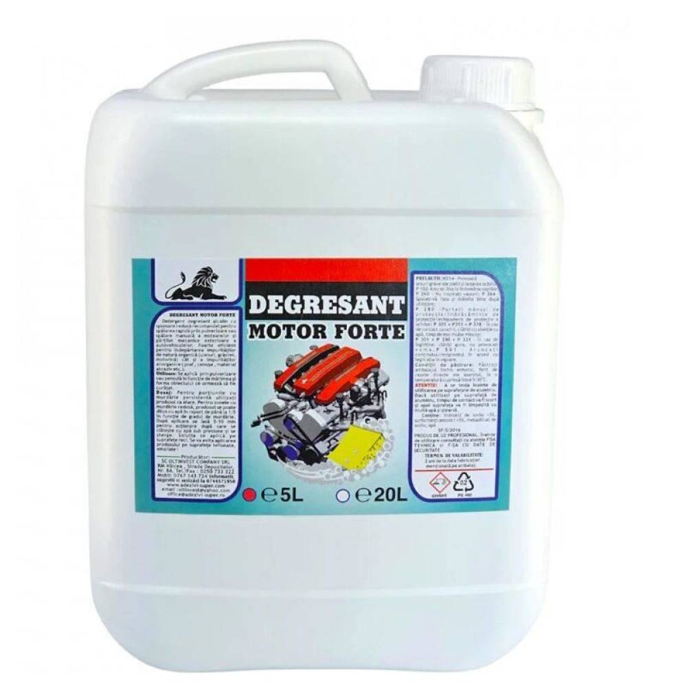 Solutie detergent, curatare motor exterior, degresant FORTE, 5L, DEG5 Oltinvest