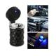 Scrumiera auto cu LED, prindere 2in1, grila ventilatie sau suport pahar, neagra, LP-012 Scrumiera auto cu LED, prindere 2in1, grila ventilatie sau suport pahar, neagra, LP-012