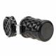 Scrumiera auto cu LED, prindere 2in1, grila ventilatie sau suport pahar, neagra, LP-012 Scrumiera auto cu LED, prindere 2in1, grila ventilatie sau suport pahar, neagra, LP-012
