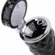Scrumiera auto cu LED, prindere 2in1, grila ventilatie sau suport pahar, neagra, LP-012 Scrumiera auto cu LED, prindere 2in1, grila ventilatie sau suport pahar, neagra, LP-012
