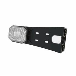 Lampa gabarit 63x170, cu Led, cu suport lateral lung, alba FT-069 BIV Fristom