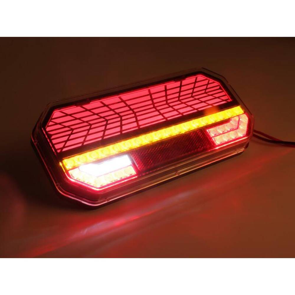 Lampa spate 235x110 LED NEON, 5 functii, cu ceata si mers inapoi, semnalizare dinamica, dreapta L2423