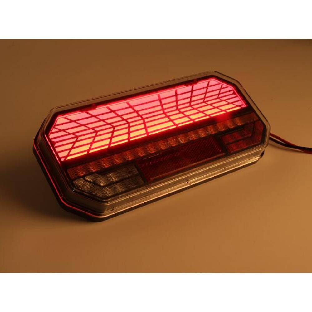 Lampa spate 235x110 LED NEON, 5 functii, cu ceata si mers inapoi, semnalizare dinamica, dreapta L2423