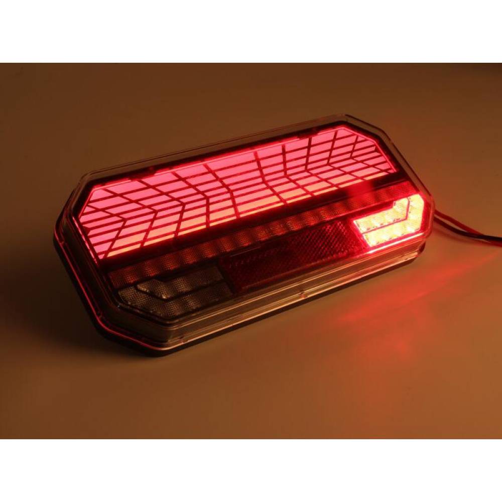 Lampa spate 235x110 LED NEON, 5 functii, cu ceata si mers inapoi, semnalizare dinamica, dreapta L2423
