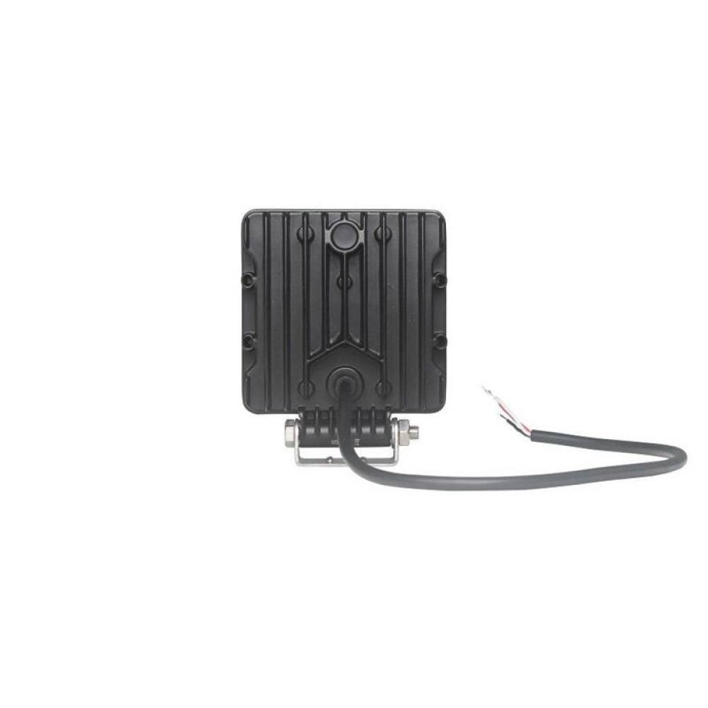 Proiector lucru 108x108x40, 16+9LED cu pozitie tip STRIPE, 20W, 12-24V, 1300lm, 60 grade Flood, L0181