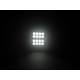 Proiector lucru 108x108x40, 16+9LED cu pozitie tip STRIPE, 20W, 12-24V, 1300lm, 60 grade Flood, L0181