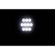 Proiector lucru 101x101, LED, cu pozitie galbena tip STRIPE, combo, 15W, 12-24V, 1500m, L0185 TruckLed