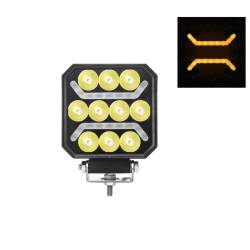 Proiector lucru 101x101, LED, cu pozitie galbena tip STRIPE, combo, 15W, 12-24V, 1500m, L0185 TruckLed