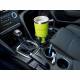 Suport pahar rotativ, cu baza ajustabila, multifunctional, negru-carbon, 86912 Carmotion