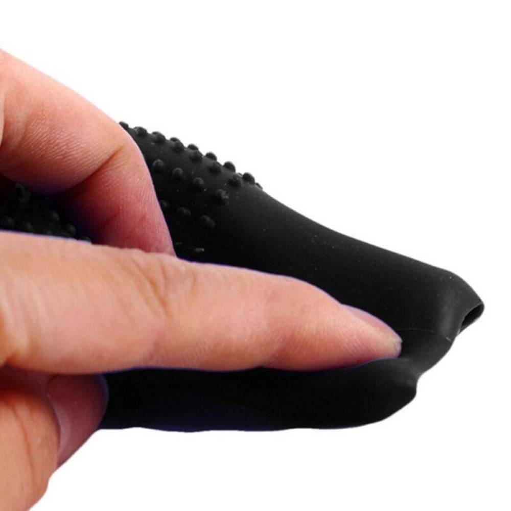 Husa silicon pentru schimbator de viteza rotunda, neagra, fara miros, GK01