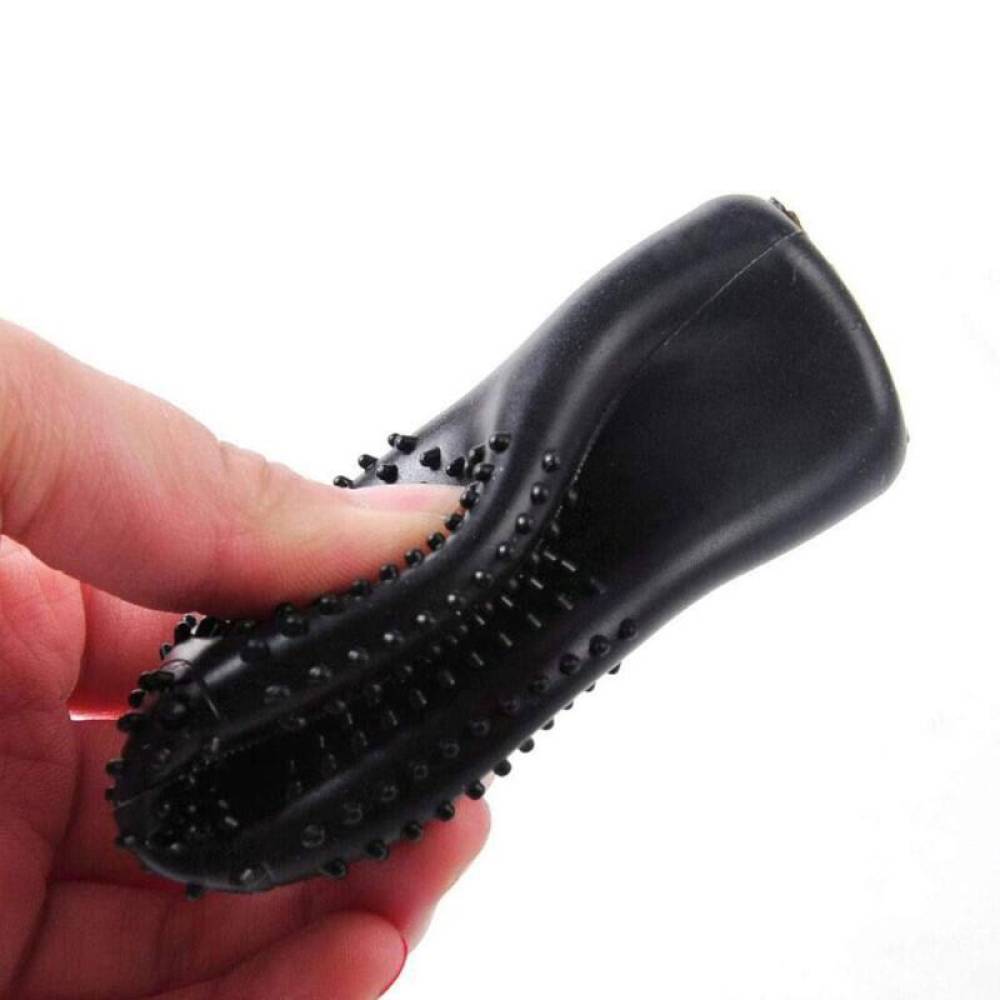 Husa silicon pentru schimbator de viteza rotunda, neagra, fara miros, GK01
